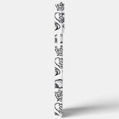 Bleibe komische Schwarz-Weiß-Anatomie-Biologie Case-Mate iPhone Hülle (Rückseite / Rechts)