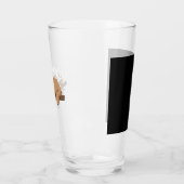 Bleibe komischer Faultier für Tierfreunde Glas (Links)