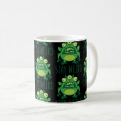 Bleibe komisches Alien Monster Kaffeetasse (VorderseiteRechts)