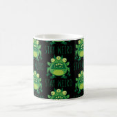 Bleibe komisches Alien Monster Kaffeetasse (Mittel)