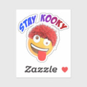 Bleibe Kooky Aufkleber (Blatt)