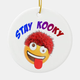 Bleibe Kooky Keramik Ornament