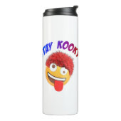 Bleibe Kooky Thermosbecher (Nach links gedreht)
