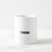 Bleibe kraftvoll kaffeetasse (Mittel)