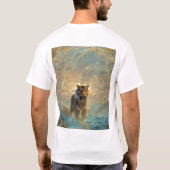 Bleibe laut! Bleibe stolz T-Shirt (Rückseite)