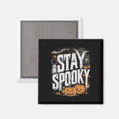Bleibe leckeres Zitat Halloween Drink Coffee Funny Magnet (Vorderseite/Rückseite)