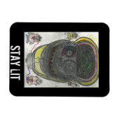 Bleibe Lit Magnet (Horizontal)