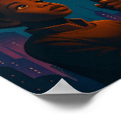 Bleibe Lit - Matthew 5:14 Poster (Ecke)