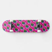 Bleibe Loud Graffiti Neon Artwork Skateboard (Horizontal)