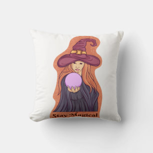 Bleibe Magical Ghost Funny Halloween Groovy Kissen