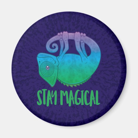Bleibe Magical Levitating Chameleon Magnet (Vorne)