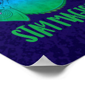 Bleibe Magical Levitating Chameleon Poster (Ecke)