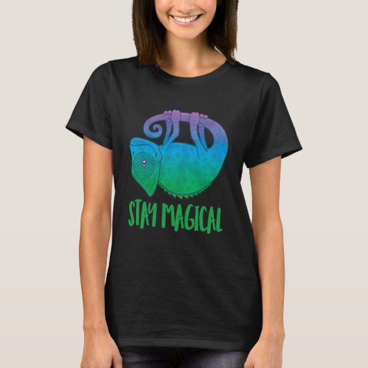 Bleibe Magical Levitating Chameleon T-Shirt (Vorderseite)