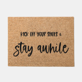 Bleibe mal die Begrüßungsmatte Fußmatte