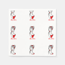 Bleibe Merry Paper Napkins Serviette