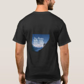 Bleibe mit diesem motivierend Design T-Shirt (Rückseite)