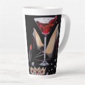 "Bleibe mit unserem Kronjuwel wie Königin Milchtasse (Rechte Ecke)