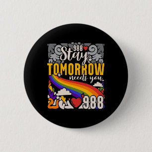 Bleibe Morgen brauchen Sie psychische Gesundheit Button