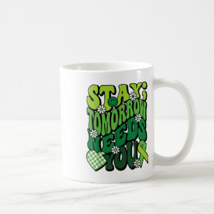 Bleibe Morgen braucht psychisches Bewusstsein _1 Kaffeetasse