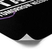 Bleibe Morgen braucht Sie Semicolon Suicide Preven Poster (Ecke)