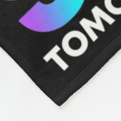 Bleibe; morgen braucht Suizidprävention Awarene Fleecedecke (Ecke)