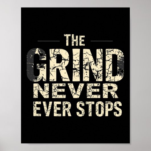 Bleibe motiviert poster (Vorne)