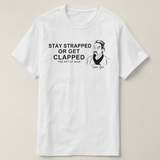 Bleibe oder gekappt T-Shirt (Design vorne)