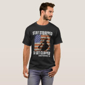 Bleibe oder klatsche George Washington4Th T-Shirt (Vorne ganz)