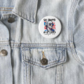 Bleibe oder klatsche George Washington 4. Button (Beispiel)