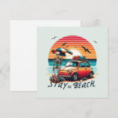 Bleibe On Beach - Retro Vibes - Skelett (Vorne/Hinten)