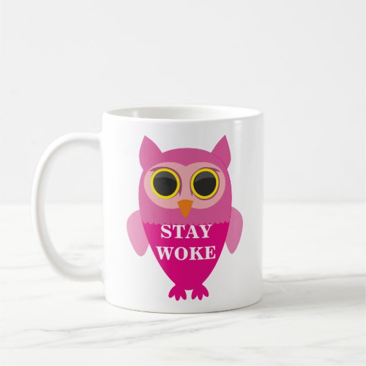 BLEIBE OWL KAFFEETASSE (Links)