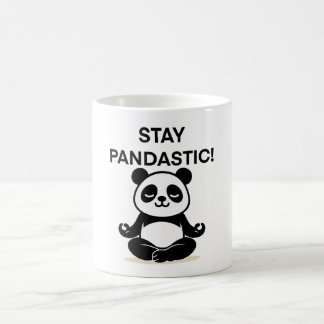 Bleibe Pandastic Kaffeetasse