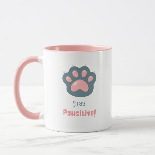 bleibe pawsistisch tasse (Links)
