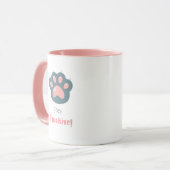 bleibe pawsistisch tasse (Vorderseite Links)