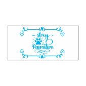 Bleibe Pawsitive Begleiter Lover Permastempel (Design)
