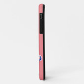 Bleibe Pawsitive Case-Mate iPhone Hülle (Hinten/Links)