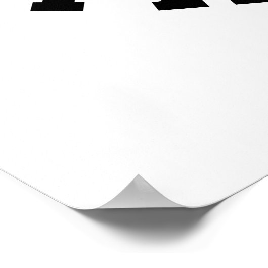 Bleibe Pawsitive Funny Lächeln Dog Pun Poster (Ecke)