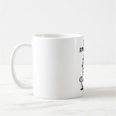 Bleibe Pawsitive Kaffeetasse (Links)