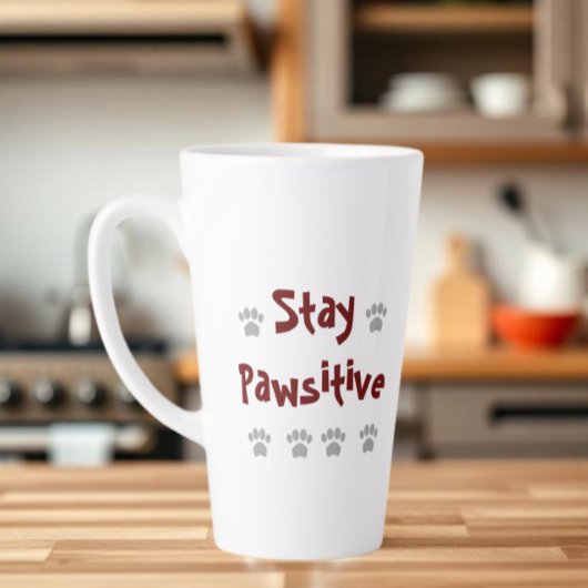 Bleibe Pawsitive Milchtasse