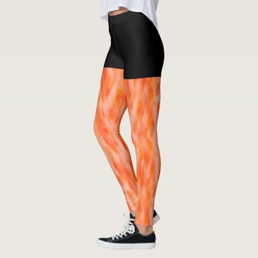 Bleibe PEACHY 2024 fun boho orange Leggings (Links)