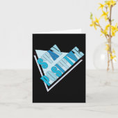 Bleibe Positiv #1218 Sticker Karte (Gelbe Blume)