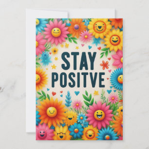 bleibe positiv einladung