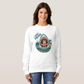 BLEIBE POSITIV: Es wird alles gut Sweatshirt (Vorne ganz)