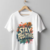 Bleibe positiv Tri-Blend shirt