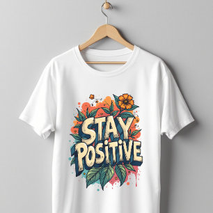 Bleibe positiv Tri-Blend shirt