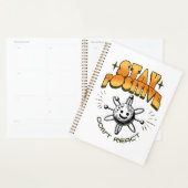 Bleibe Positive Don't React Chemistry Motivierend Planer (Anzeige)