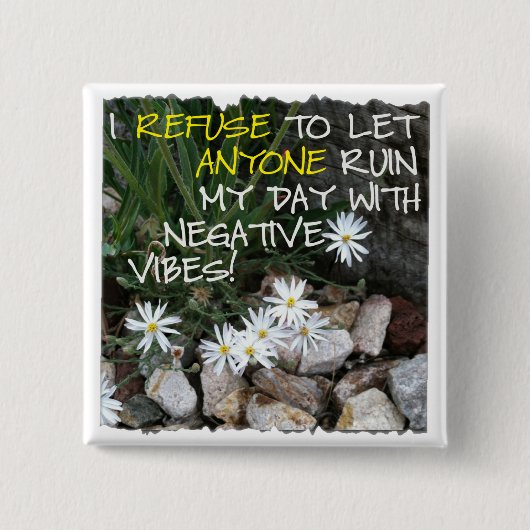 Bleibe positiver Text mit weißen Milchsorten Button (Vorderseite)