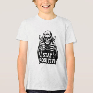 Bleibe Positve Tri-Blend Shirt