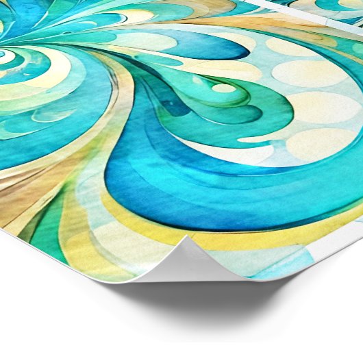 Bleibe Poster (Ecke)