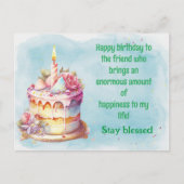 Bleibe Postkarte (Vorderseite)